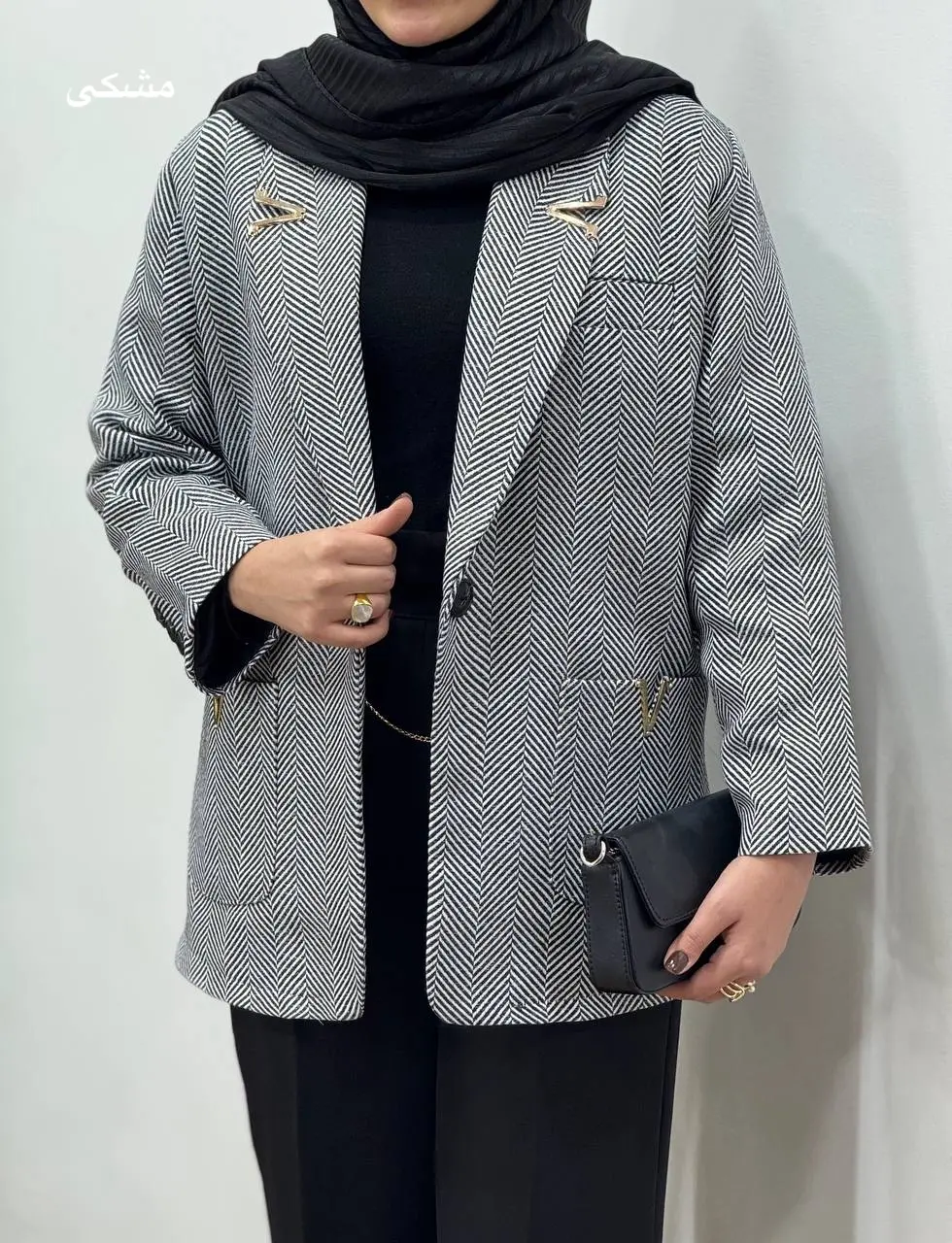 پالتو کتی آستردار آیسو رایکا(ایراد دار)